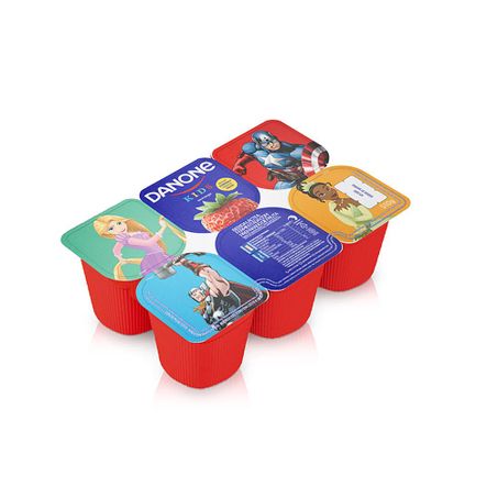 BEBIDA LÁCTEA DANONE KIDS POLPA DE MORANGO 510G
