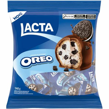 Chocolate bombom lacta óreo 540g