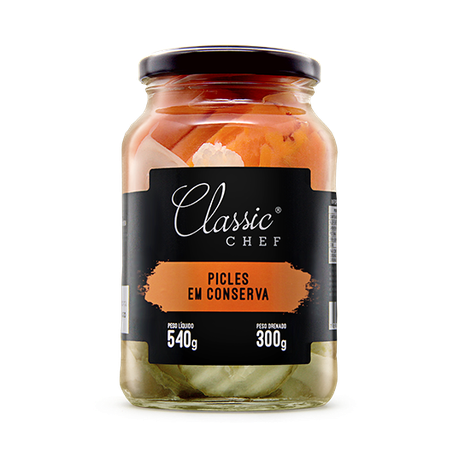 Picles Classic Chef 300g Conserva