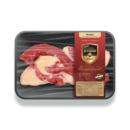 Vacuo premium brisket fatiado kg