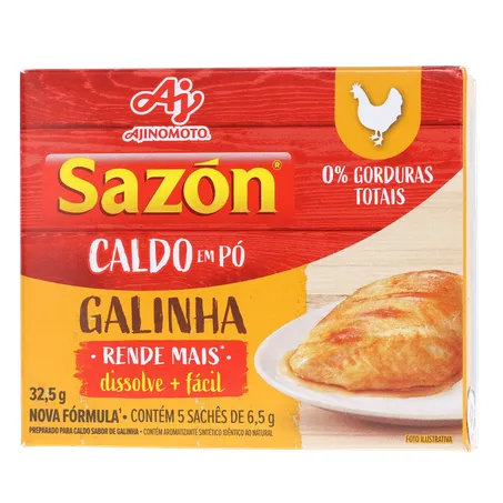 CALDO SAZON PÓ GALINHA 32,5G 360-1