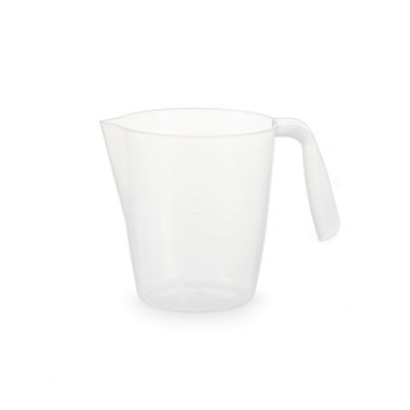 JARRA PLASVALE PLASTICA GRADUADA TRANSPARENTE 1L