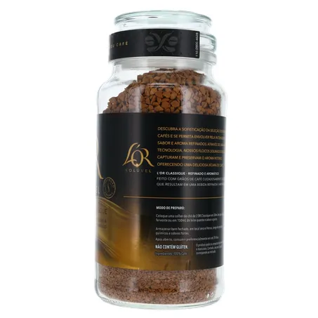 Cafe Lor Classique 130g Soluvel Vidro | Prado Supermercados LTDA