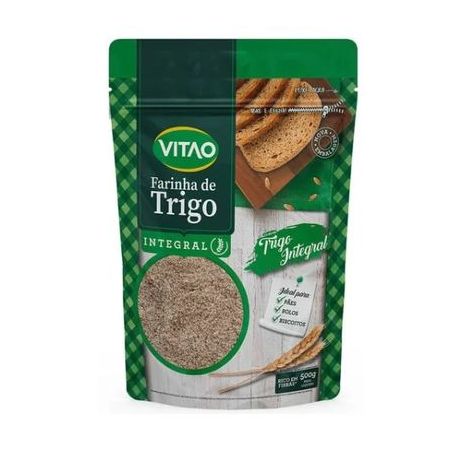 Farinha trigo integral fina vitao 500g