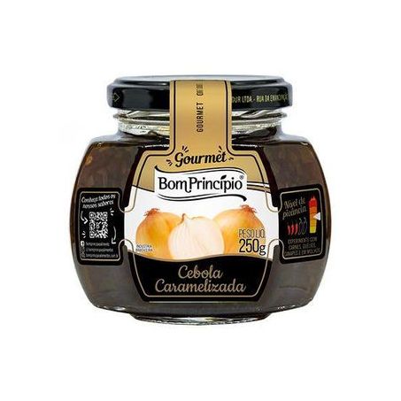 GELEIA BOM PRINCÍPIO GOURMET CEBOLA CARAMELIZADA DEFUMADA 250G