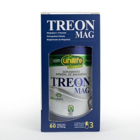 TREON MAG 700MG 60 CAPSULAS UNILIFE