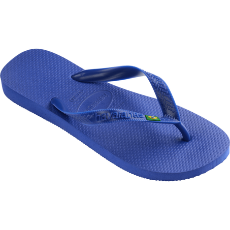 Sandalia/chinelo havaianas brasil light azul naval 39/40