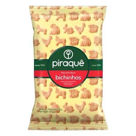 BISCOITO BICHINHOS PIRAQUÊ
