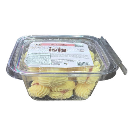 Biscoito Isis Amantegado Goiabinha Pote 130g 
 