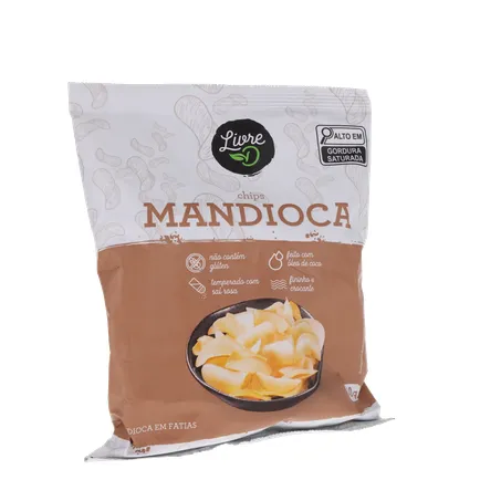 Salg chips livre d mandioca 40g 360-34