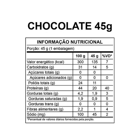 Biscoito Proteico Wheyviv Chocolate 45g 360-2