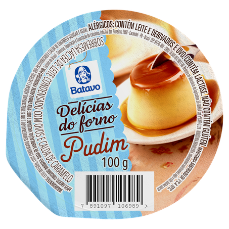 Sobremesa Láctea Batavo Pudim de Leite Condensado 100g 360-1