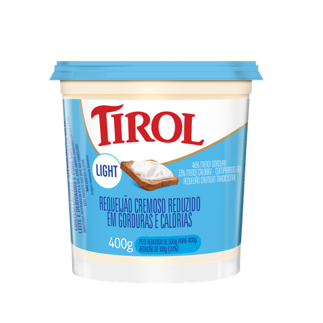Requeijao Tirol Light 400g