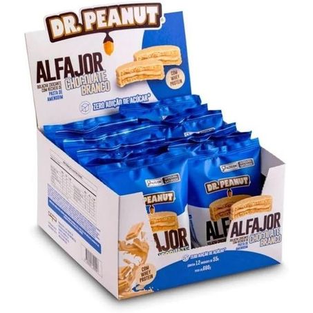 Alfajor Chocolate Branco Dr Peanut 35g 360-1