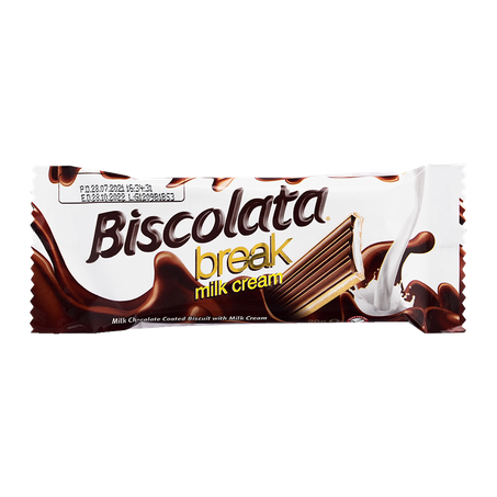 Chocolate Biscolata Break Ao Leite 20g