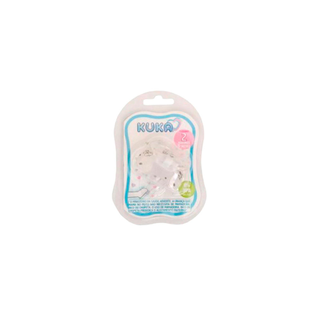Chupeta Kuka Premium Ortodôntica Tamanho 2 Branca