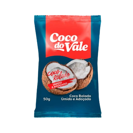 Coco ralado coco do vale adoçado 50g