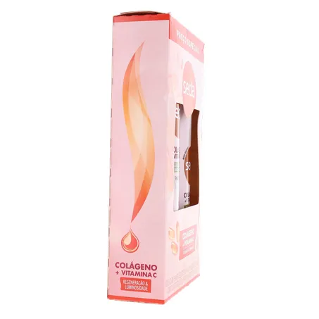 KIT SEDA SHAMPOO 300ML + CONDICIONADOR 190ML COLÁGENO + VITAMINA C 360-29