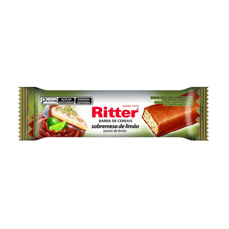 BARRA CEREAL RITTER SOBREMESA LIMÃO 25G