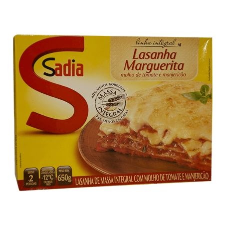 Lasanha sadia 600g integral marguerita