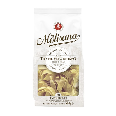 Massa La Molisana Grano Duro Pappardelle 500G