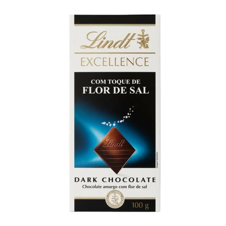 Chocolate Lindt Excellence Flor de Sal 100g