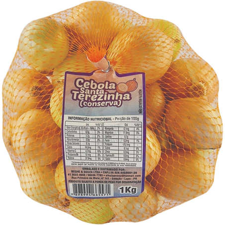 Cebola Santa Terezinha 1kg - Pacote