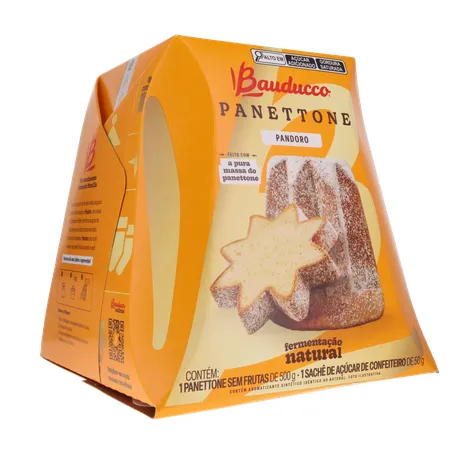 PANETTONE PANDORO BAUDUCCO 500G 360-15