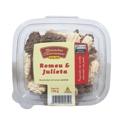 BISCOITO ROMEO JULIETA CATARINENSE 150G