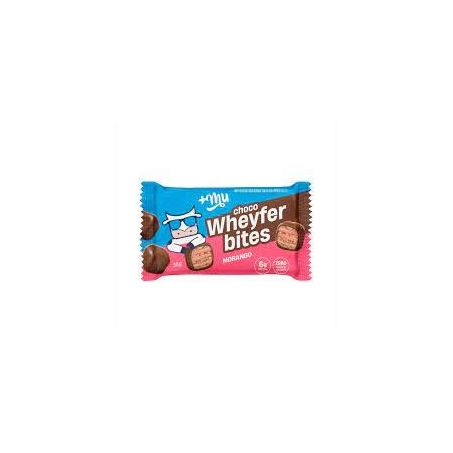 WHEYFER BITES 6G MAIS MU 35G  MORANGO