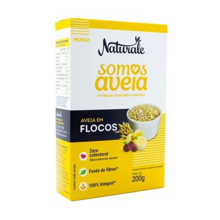 AVEIA NATURALE 200G FLOCOS GROSSOS