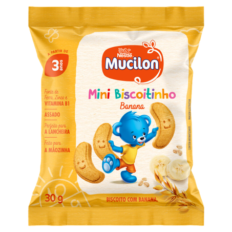 Mini Biscoitinho com Banana Mucilon 30G