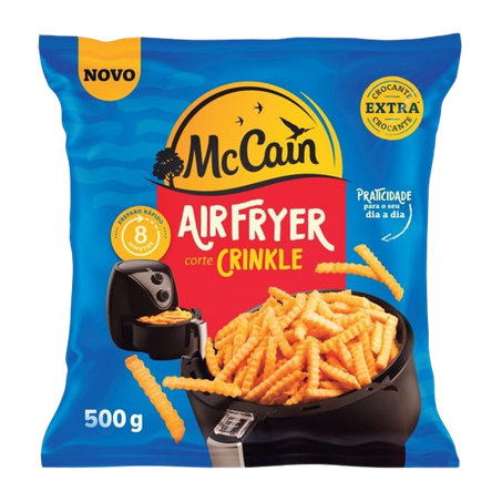 Batata Congelada Mccain 500g Air Fryer Crinkle