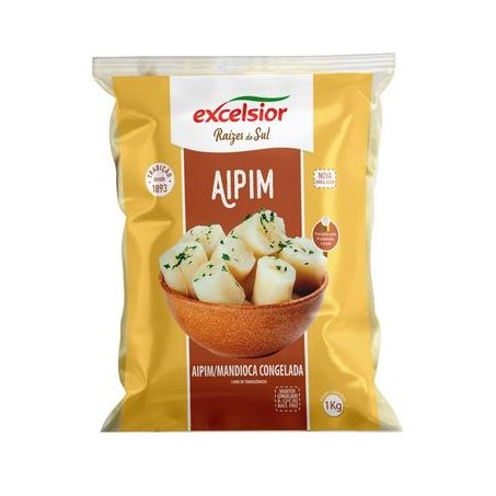 Mandioca congelada 1kg excelsior