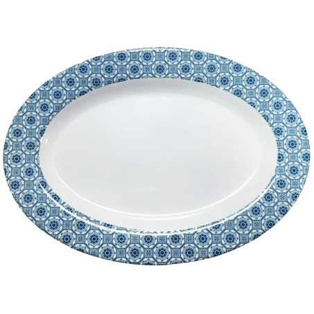 Travessa oval melamina 25cm 4010cor