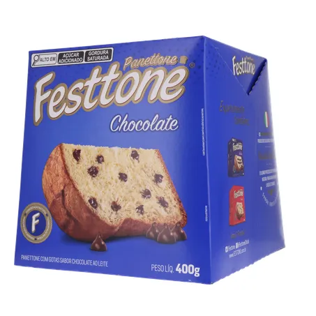 Panettone Festtone Chocolate 400G 360-3
