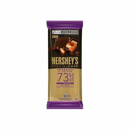 HERSHEYS SPECIAL DARK TOFFE ALMONDS 80G