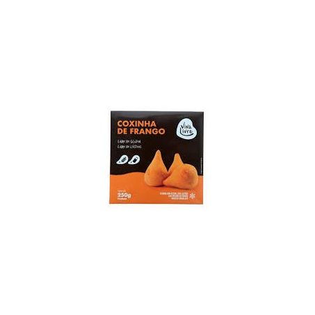 COXINHA FRANGO VIVA LIVRE 250G