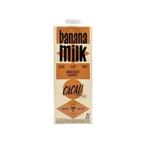 LEITE VEGETAL BANANA MILK 1L CACAU