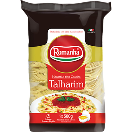 Massa Caseira Romanha 500g - Talharim