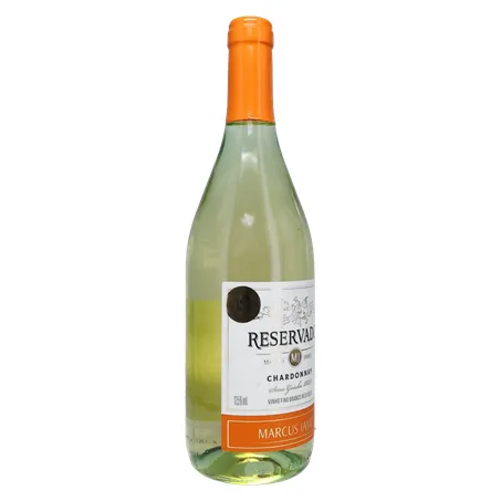 Vinho Brasileiro Branco Meio Seco Marcus James Chardonnay Serra Gaúcha Garrafa 750ml 360-32