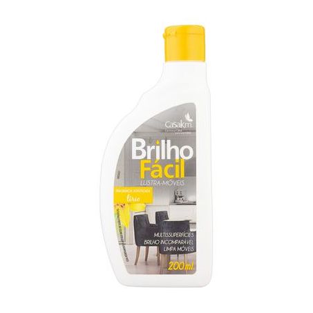 LUSTRA MOVEIS BRILHO FACIL LIRIO 200ML