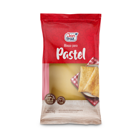 Massa para Pastel Bontraz em Rolo 2Kg