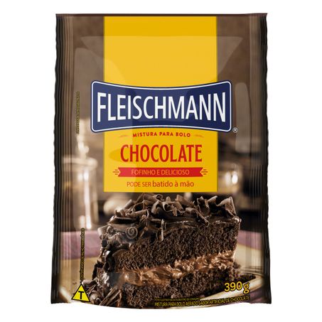 Mistura para bolo chocolate fleischmann