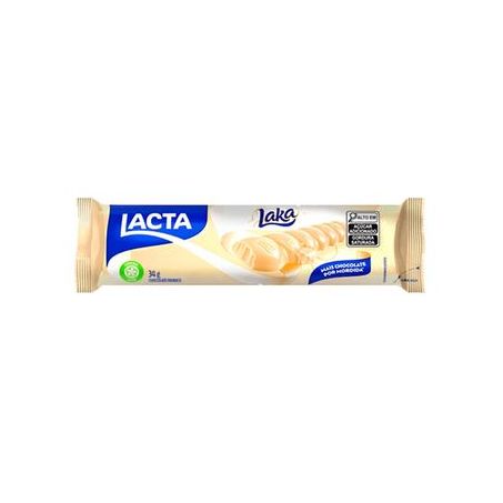 Chocolate lacta laka branco 34gr