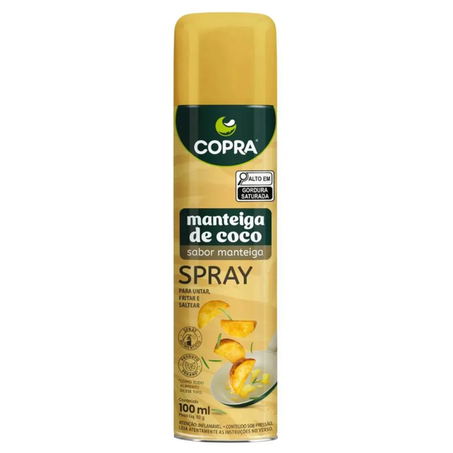 MANTEIGA DE COCO SPRAY COPRA 100ML