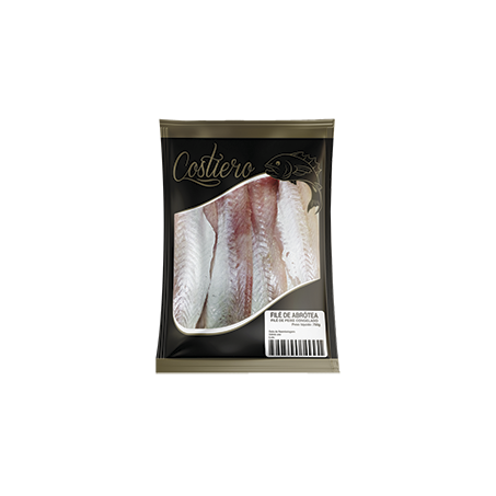 FILÉ PEIXE COSTIERO MERLUZA CX 400GR