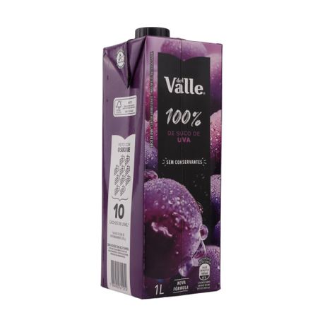 BEBIDA DEL VALLE 100% UVA TP 1L 360-25