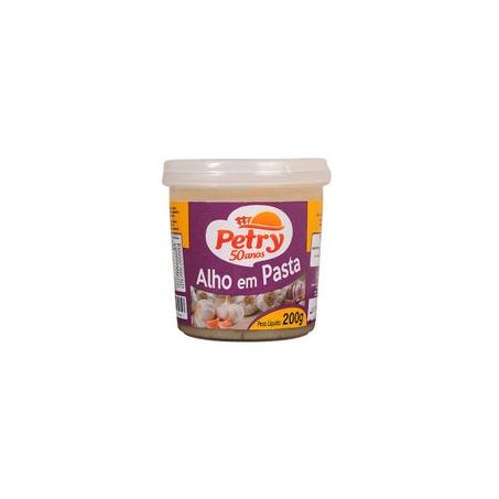 Tempero petry pasta alho 200g