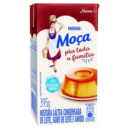 Mistura láctea condensada moça